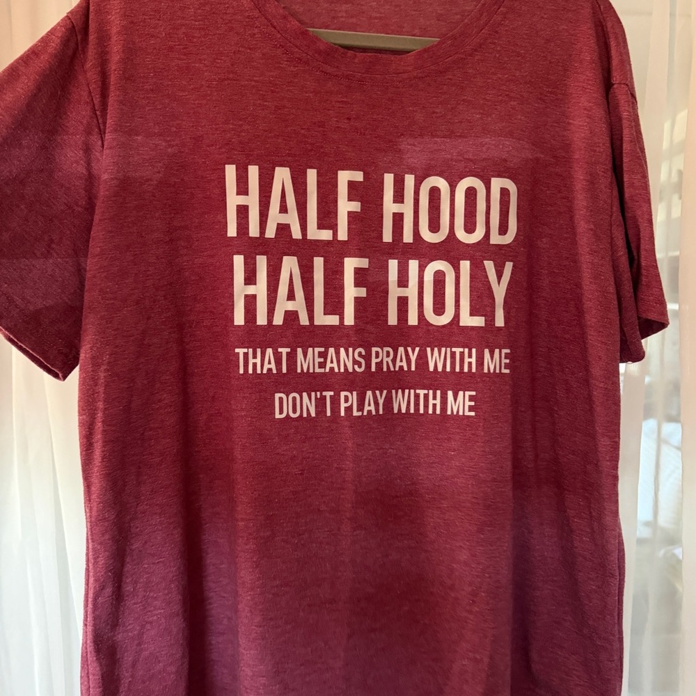 Women's Red Graphic Tee - Short Sleeve